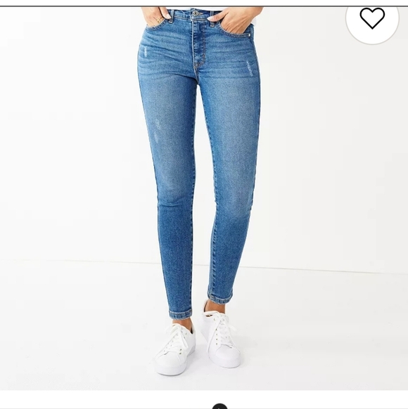 🍁🍂Nine West 18 Skinny Jeans - Picture 1 of 4
